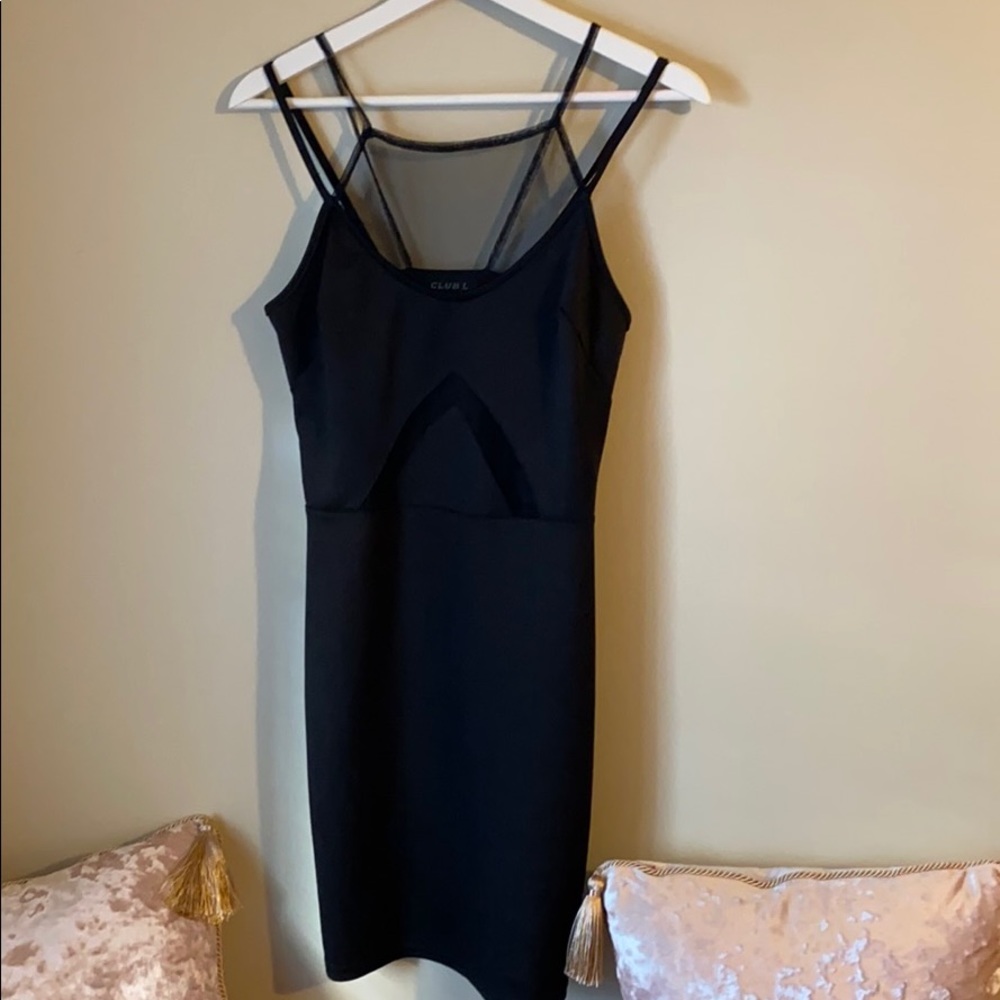 ♡GIFTED TO CUSTOMER BLACK SEXY BODYCON DRESS♡